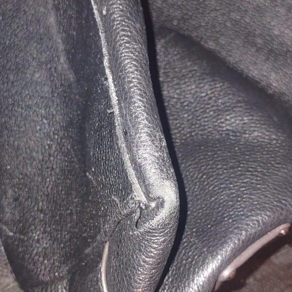 Aimee Kestenberg Black Pebbled Leather Hobo Bag - Picture 9 of 14